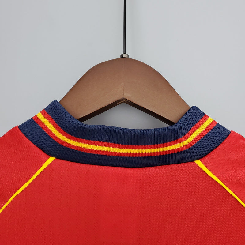 SPAIN MEN'S JERSEY I 98 (RETRO)