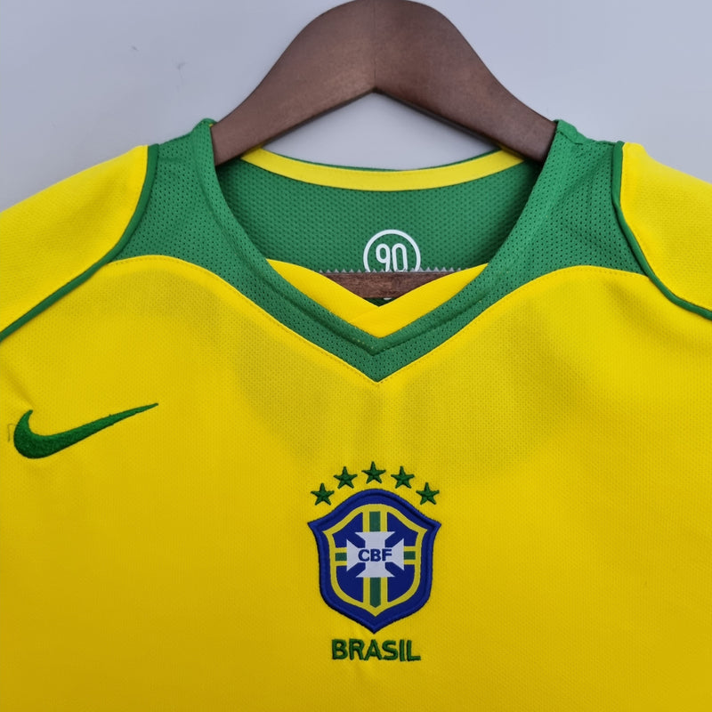 BRAZIL MEN'S JERSEY I 04/06 (RETRO)