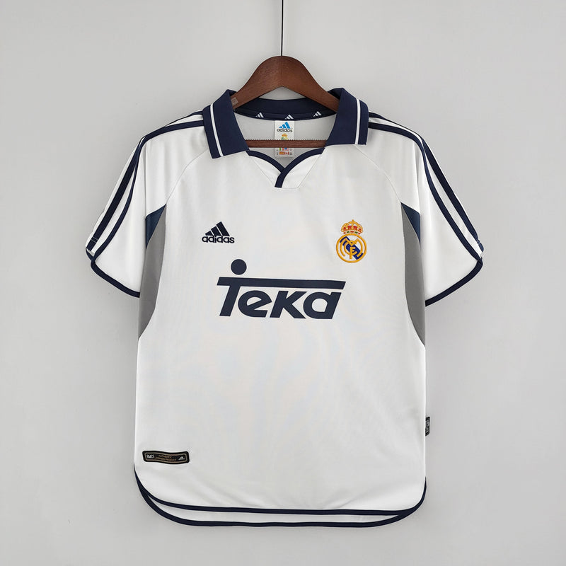 REAL MADRID MEN'S JERSEY I 00/01 (RETRO)