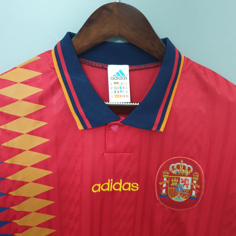 SPAIN MEN'S JERSEY I 94 (RETRO)