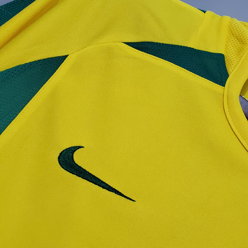 BRAZIL MEN'S JERSEY I 2002 (RETRO)