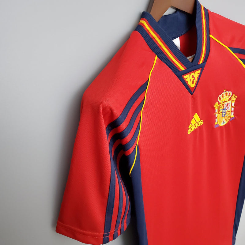 SPAIN MEN'S JERSEY I 98 (RETRO)