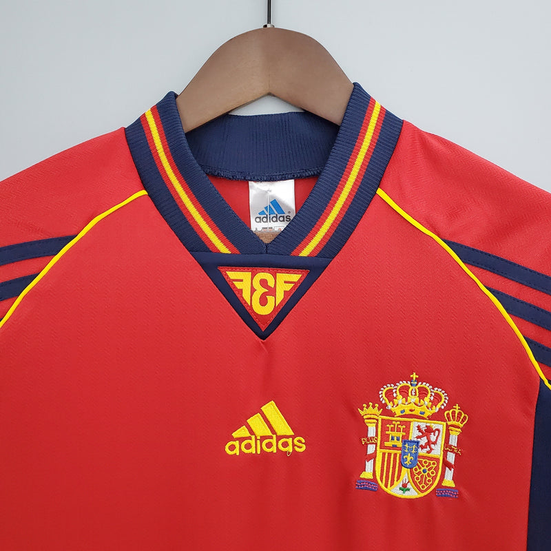 SPAIN MEN'S JERSEY I 98 (RETRO)