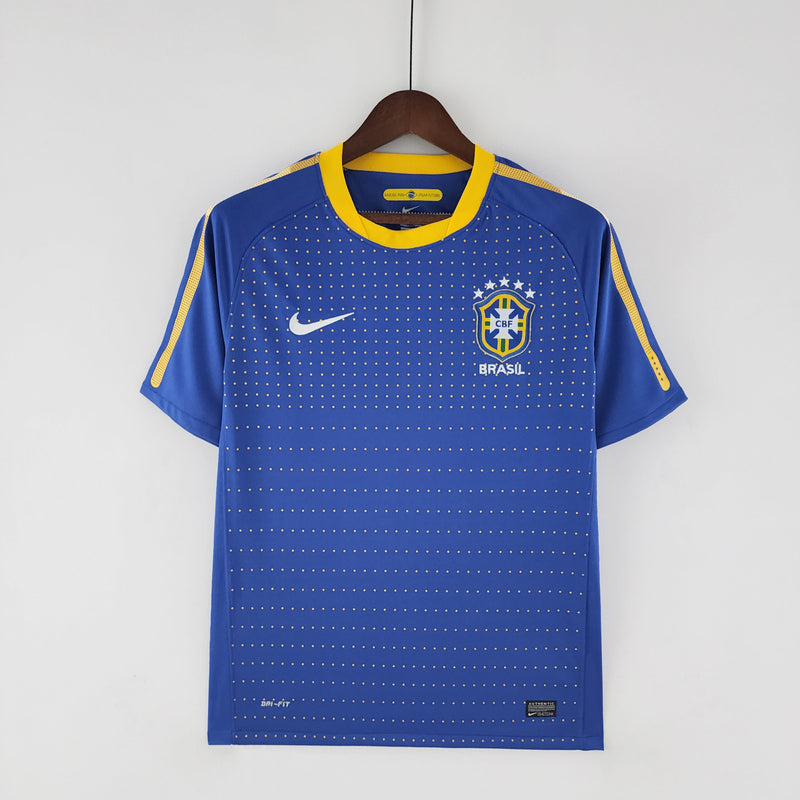 BRAZIL MEN'S JERSEY II 2010 (RETRO)