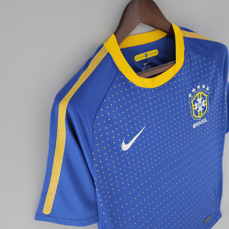 BRAZIL MEN'S JERSEY II 2010 (RETRO)