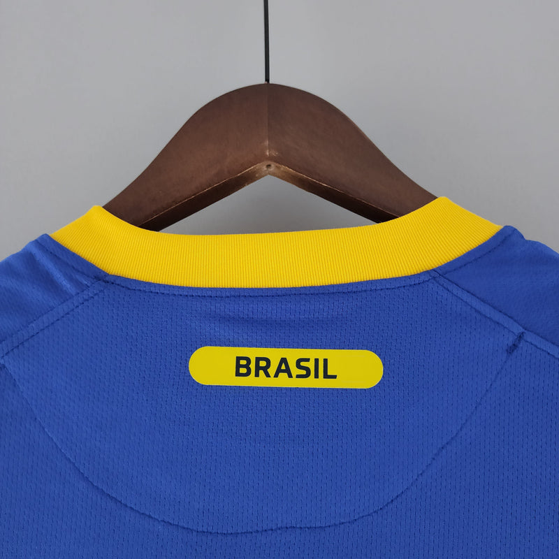 BRAZIL MEN'S JERSEY II 2010 (RETRO)