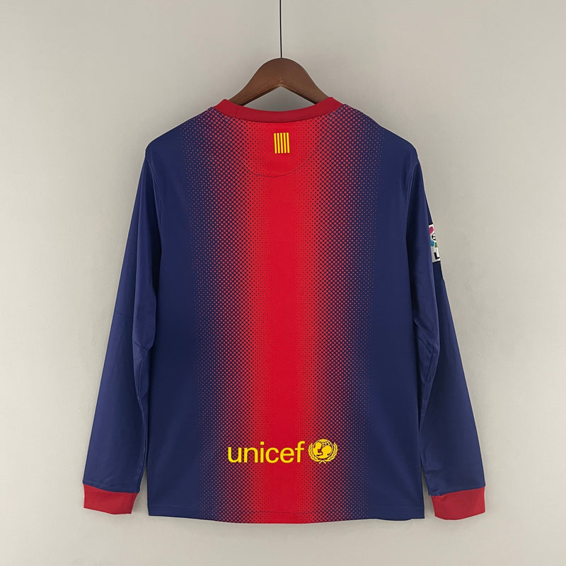 BARCELONA MEN'S JERSEY I 12/13 (RETRO) LONG SLEEVE