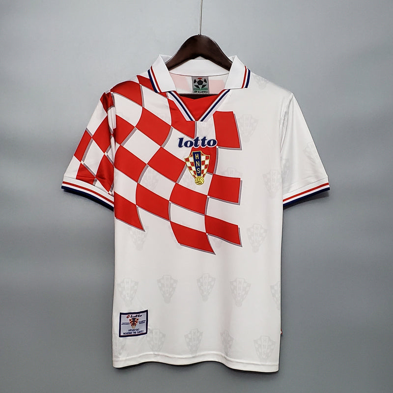 CROATIA MEN'S JERSEY II 1998 (RETRO)