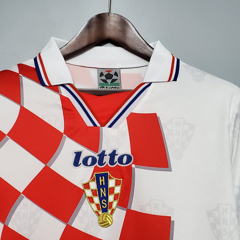 CROATIA MEN'S JERSEY II 1998 (RETRO)