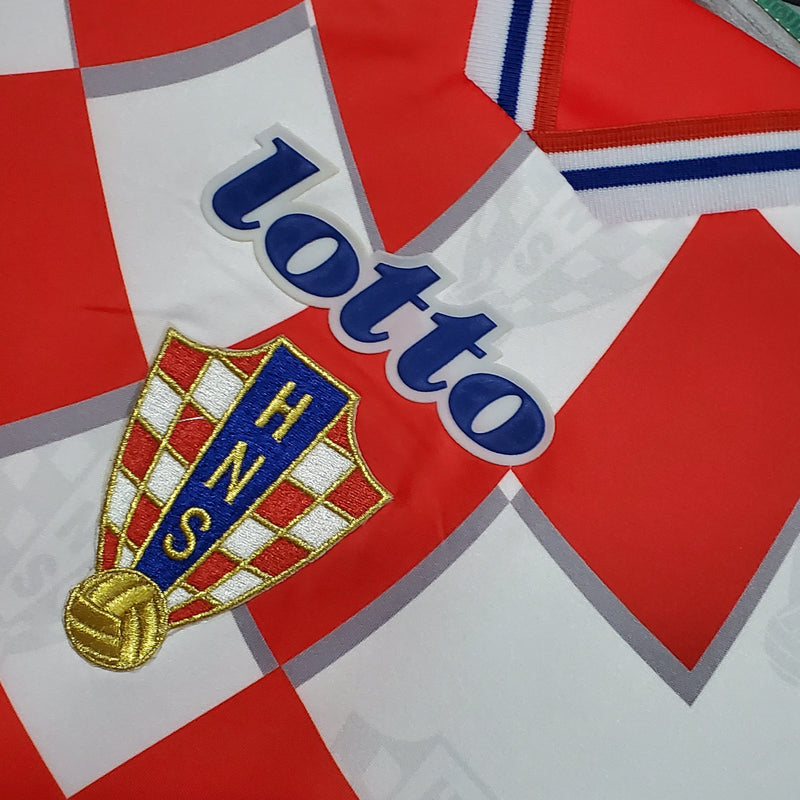 CROATIA MEN'S JERSEY II 1998 (RETRO)