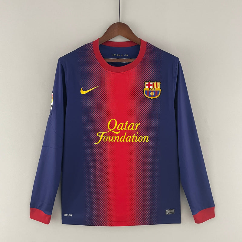 BARCELONA MEN'S JERSEY I 12/13 (RETRO) LONG SLEEVE