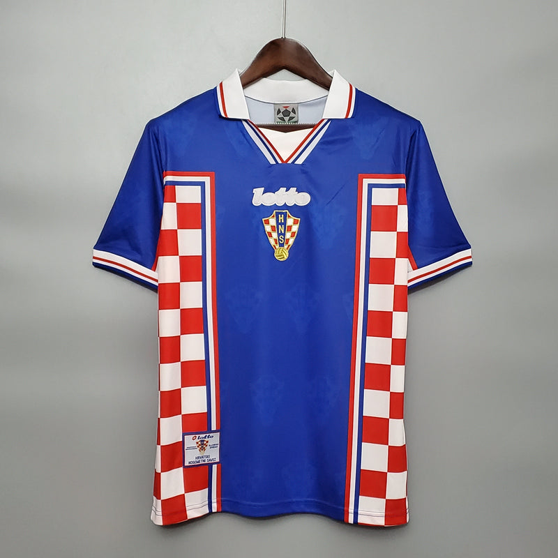 CROATIA MEN'S JERSEY I 1998 (RETRO)