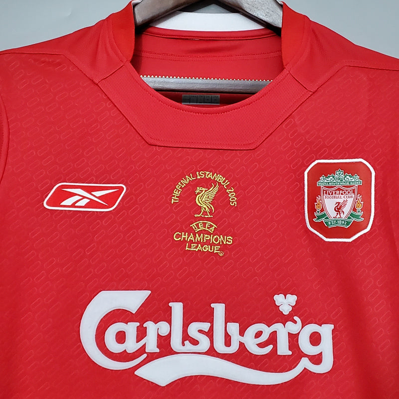 LIVERPOOL MEN'S JERSEY I 2005 CHAMPIONS LEAGUE (RETRO)