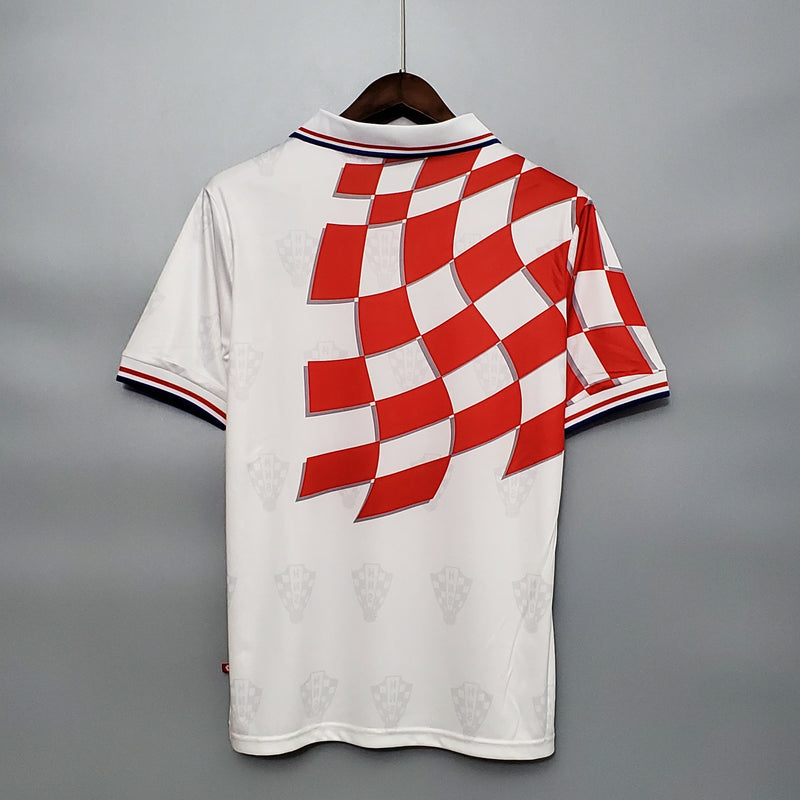 CROATIA MEN'S JERSEY II 1998 (RETRO)