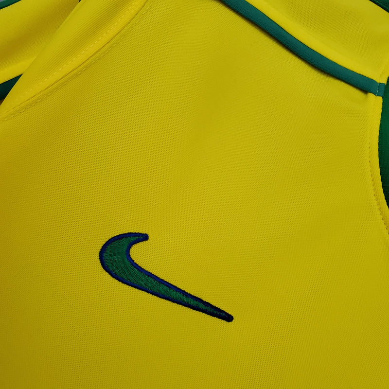 BRAZIL MEN'S JERSEY I 98 (RETRO)