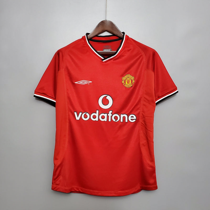 MANCHESTER UNITED MEN'S JERSEY I 00/01 (RETRO)