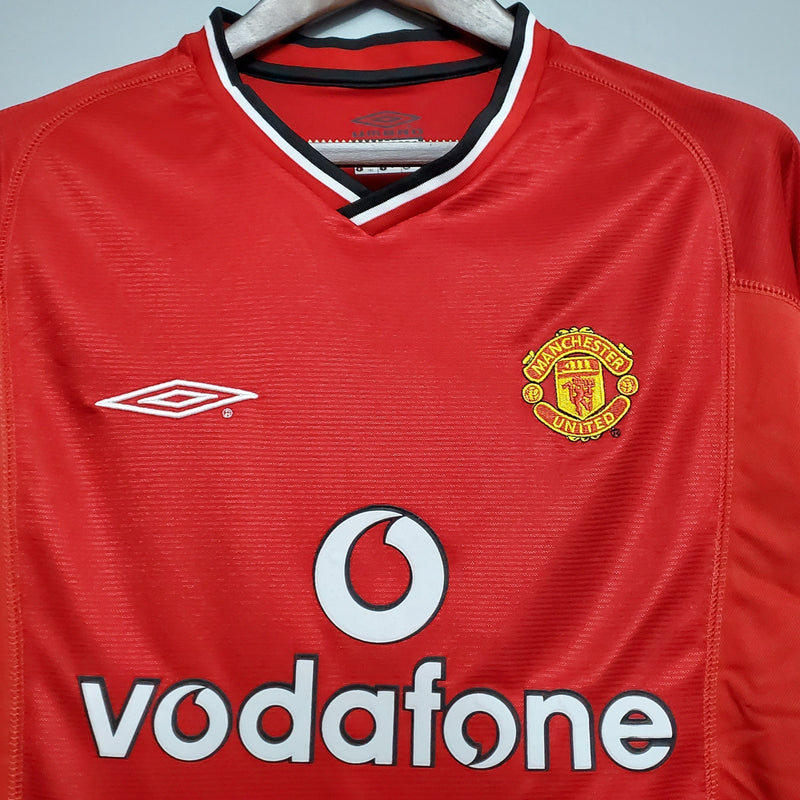 MANCHESTER UNITED MEN'S JERSEY I 00/01 (RETRO)