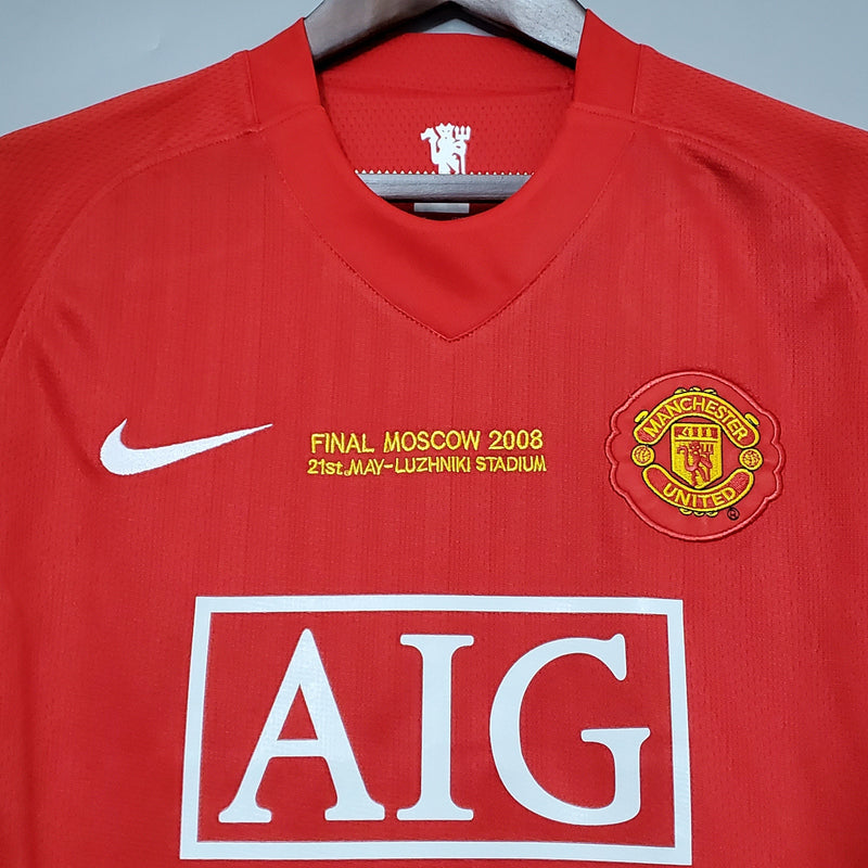 MANCHESTER UNITED MEN'S JERSEY I 07/08 (RETRO)