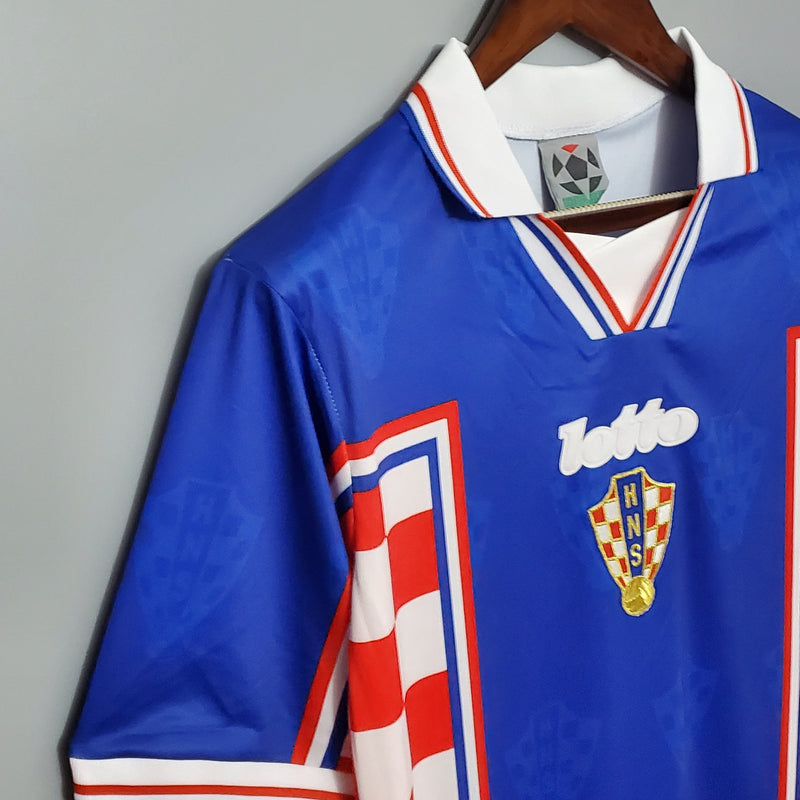 CROATIA MEN'S JERSEY I 1998 (RETRO)