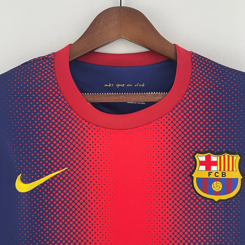 BARCELONA MEN'S JERSEY I 12/13 (RETRO) LONG SLEEVE