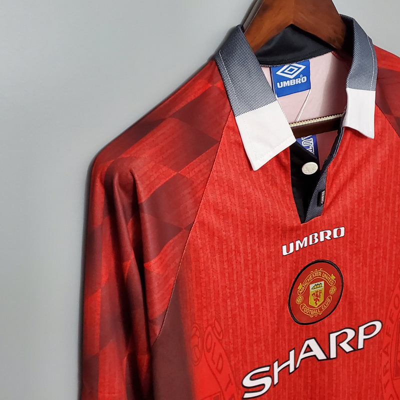 MANCHESTER UNITED MEN'S JERSEY I 1996 (RETRO) LONG SLEEVE