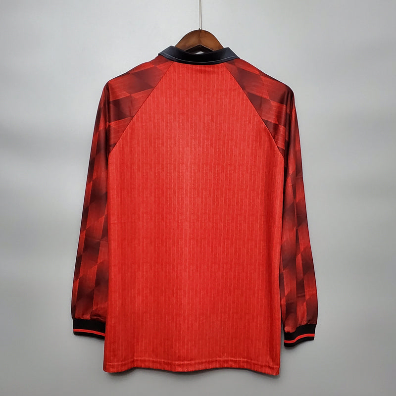 MANCHESTER UNITED MEN'S JERSEY I 1996 (RETRO) LONG SLEEVE