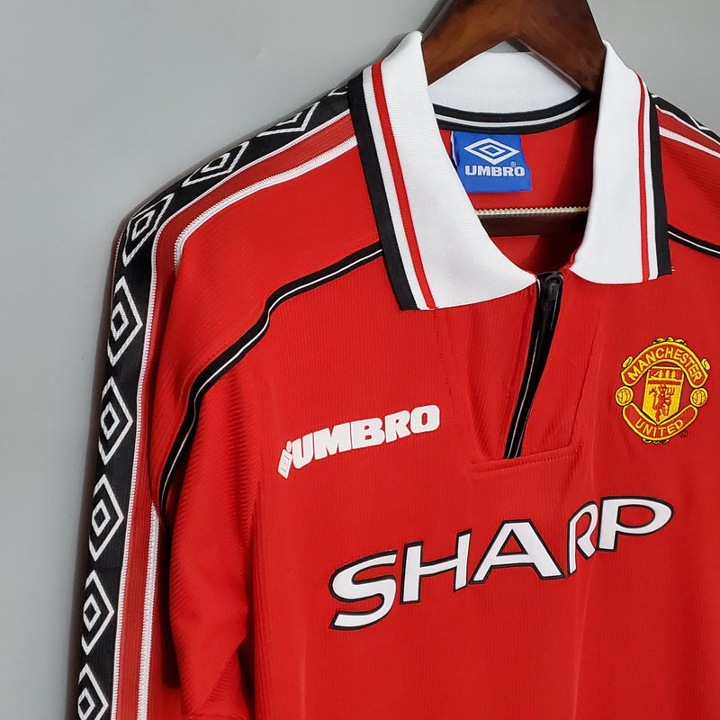 MANCHESTER UNITED MEN'S JERSEY I 98/99 (RETRO) LONG SLEEVE