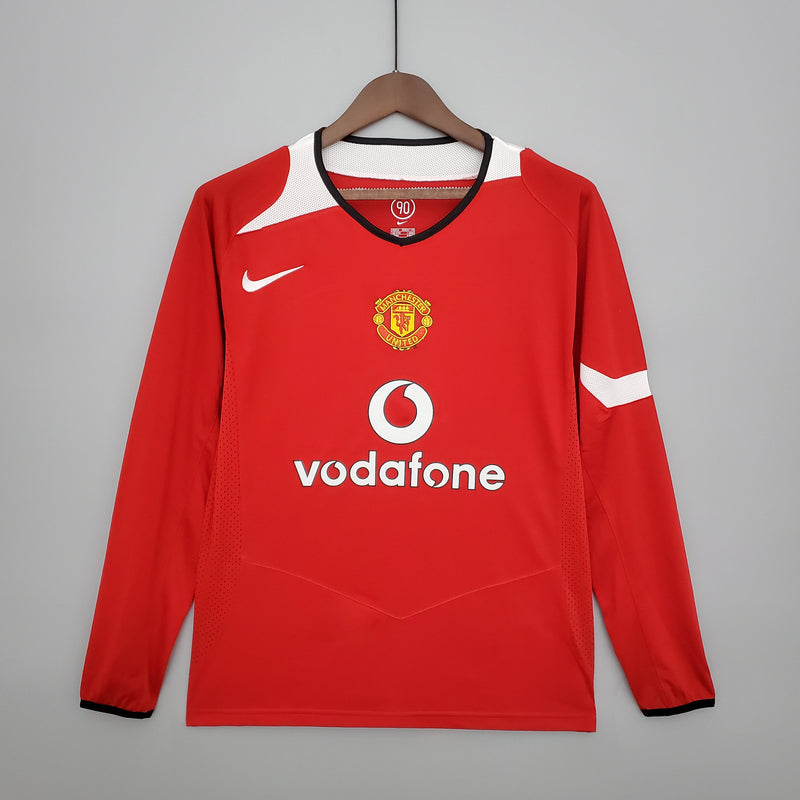 MANCHESTER UNITED MEN'S JERSEY I 04/05 (RETRO) LONG SLEEVE