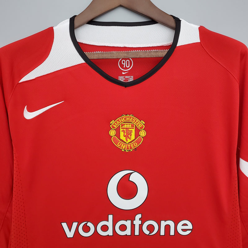 MANCHESTER UNITED MEN'S JERSEY I 04/05 (RETRO) LONG SLEEVE