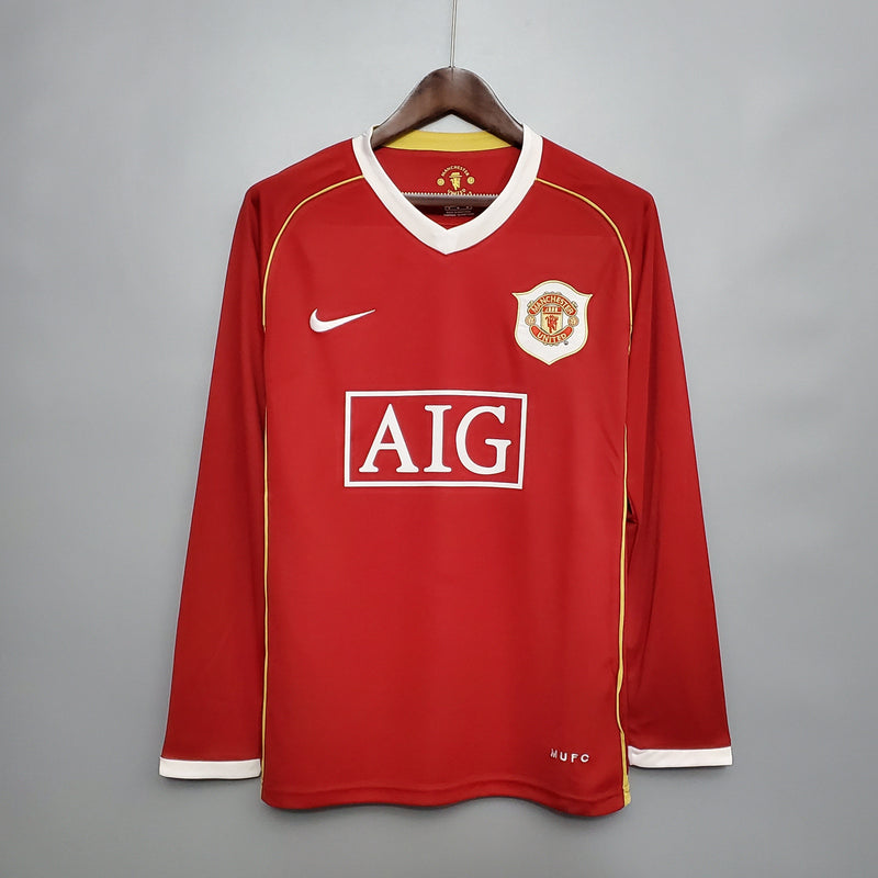 MANCHESTER UNITED MEN'S JERSEY I 06/07 (RETRO) LONG SLEEVE