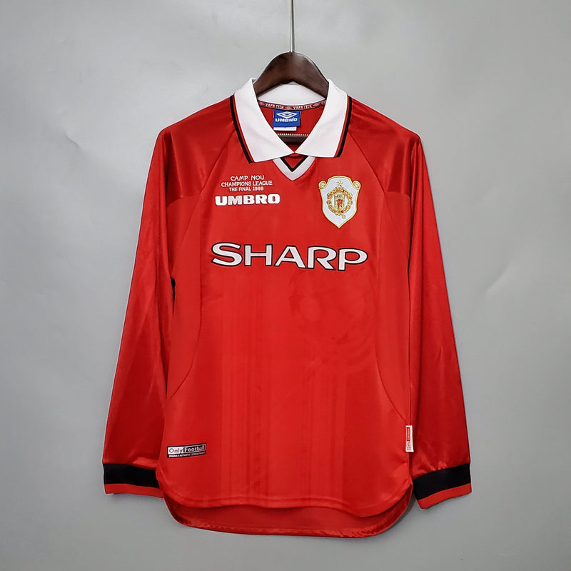 MANCHESTER UNITED MEN'S JERSEY I 99/00 (RETRO) LONG SLEEVE