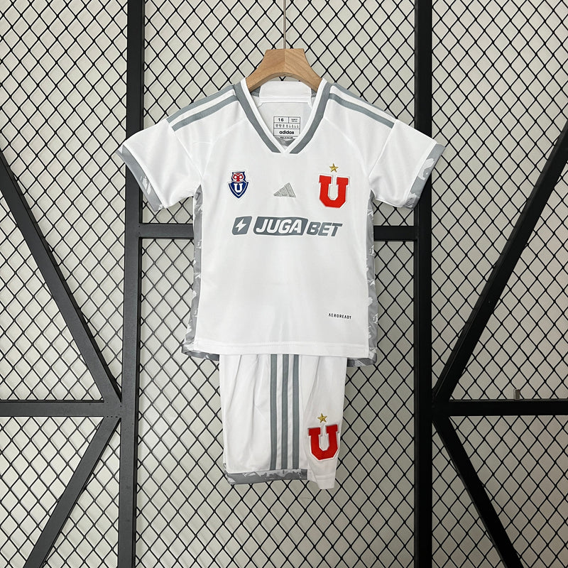 UNIVERSIDAD DE CHILE KIDS JERSEY SET II 24/25