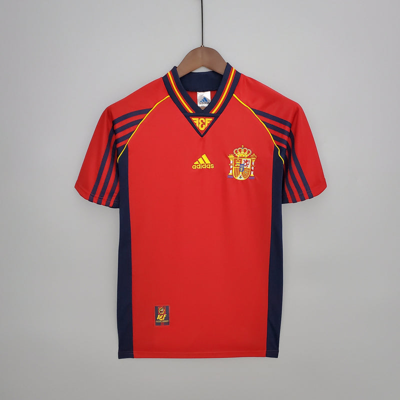 SPAIN MEN'S JERSEY I 98 (RETRO)