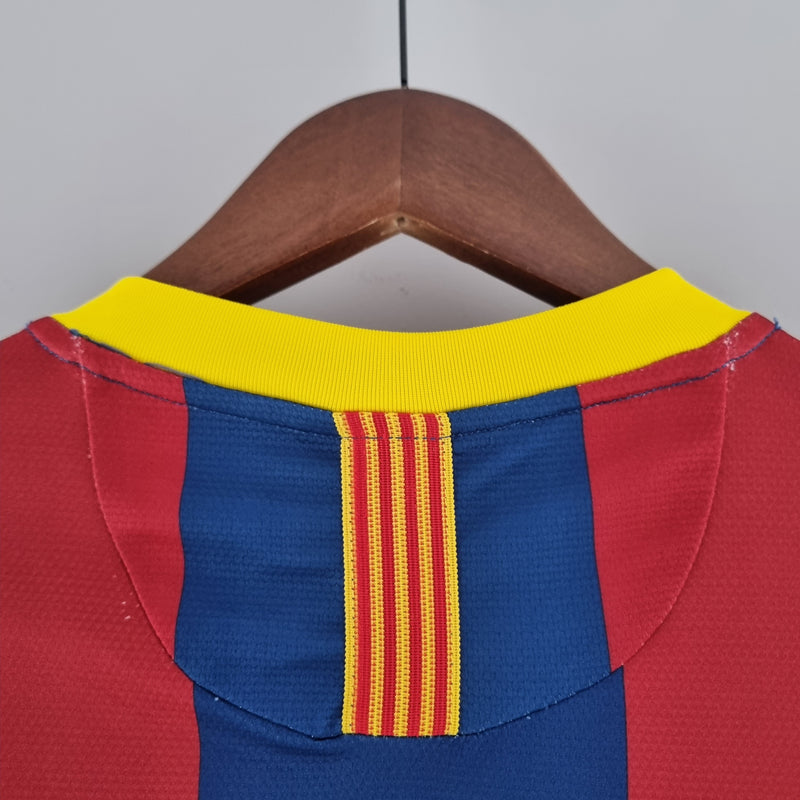 BARCELONA MEN'S JERSEY I 10/11 (RETRO) LONG SLEEVE