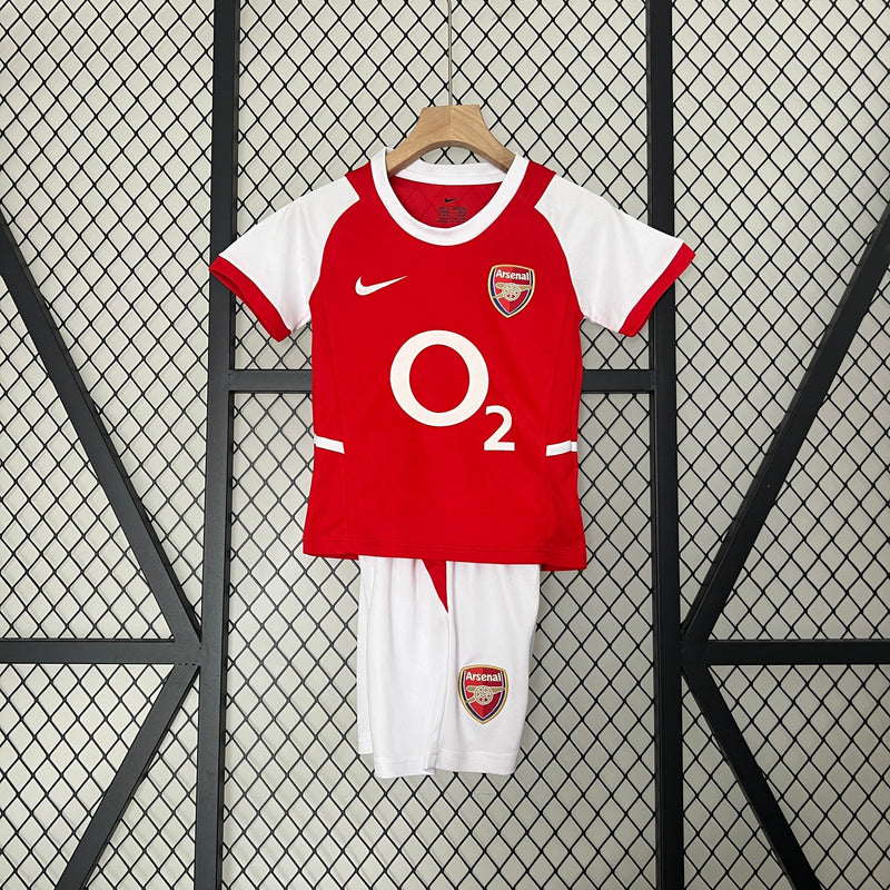 ARSENAL KIDS JERSEY SET I 02/04 (RETRO)