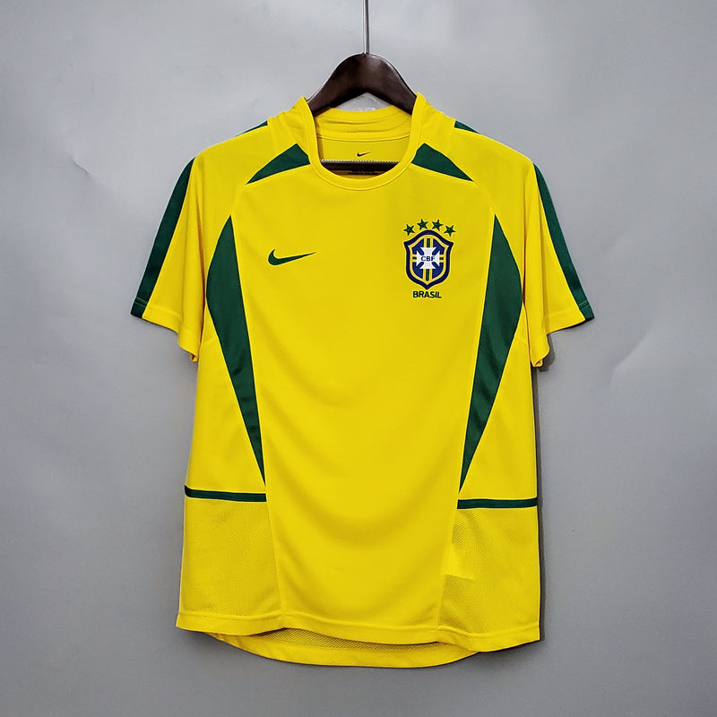 BRAZIL MEN'S JERSEY I 2002 (RETRO)