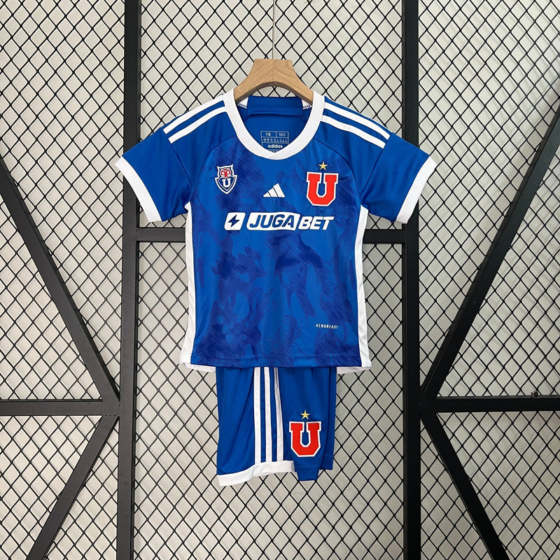 UNIVERSIDAD DE CHILE KIDS JERSEY SET I 24/25