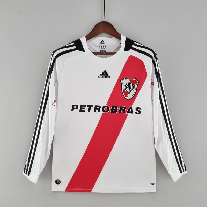 RIVER PLATE MEN'S JERSEY I 09/10 (RETRO) LONG SLEEVE