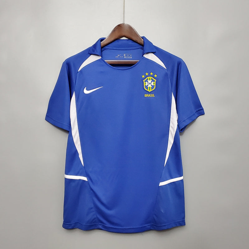 BRAZIL MEN'S JERSEY II 2002 (RETRO)