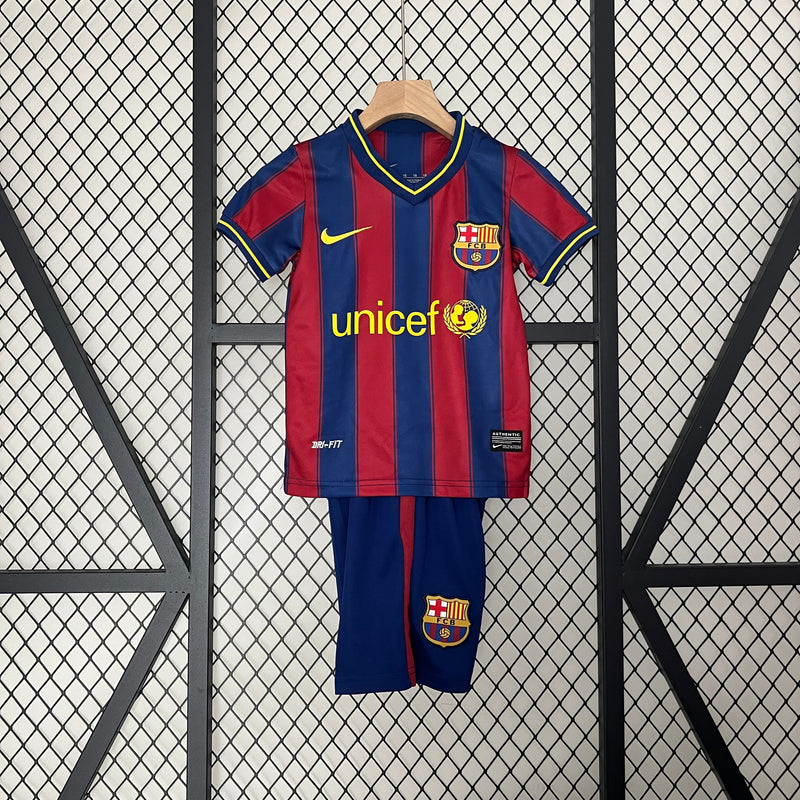 BARCELONA KIDS JERSEY SET I 09/10 (RETRO)