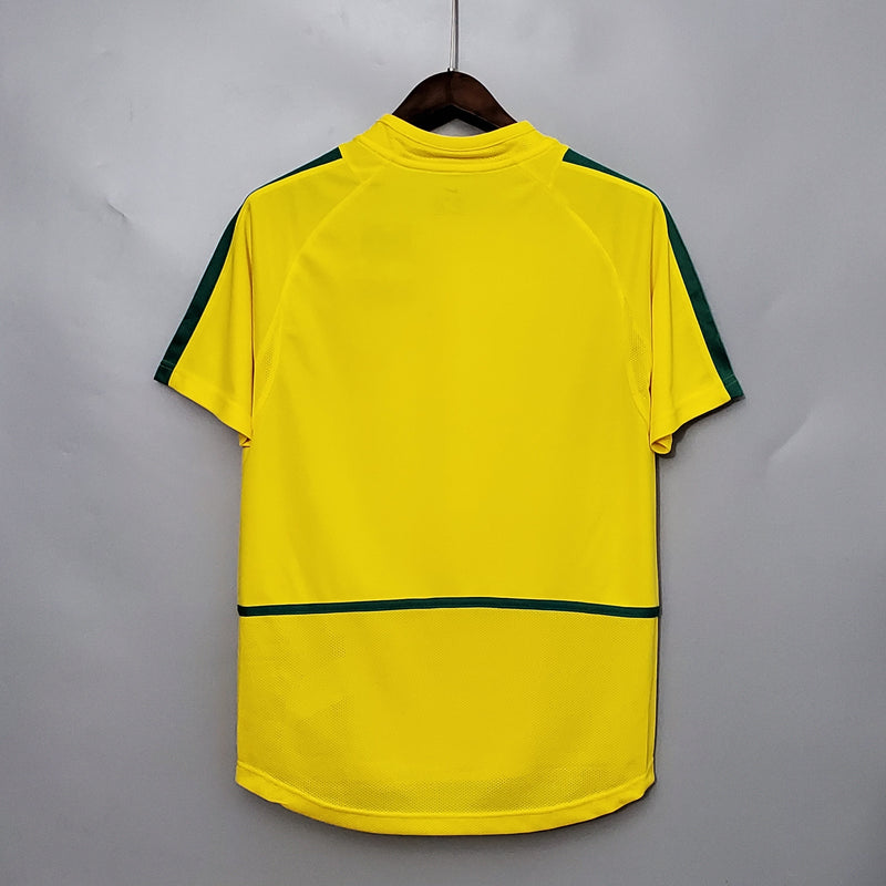 BRAZIL MEN'S JERSEY I 2002 (RETRO)