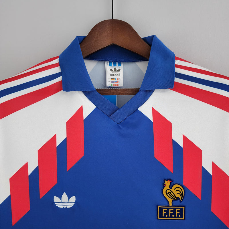 FRANCE MEN'S JERSEY I 88/89 (RETRO) LONG SLEEVE