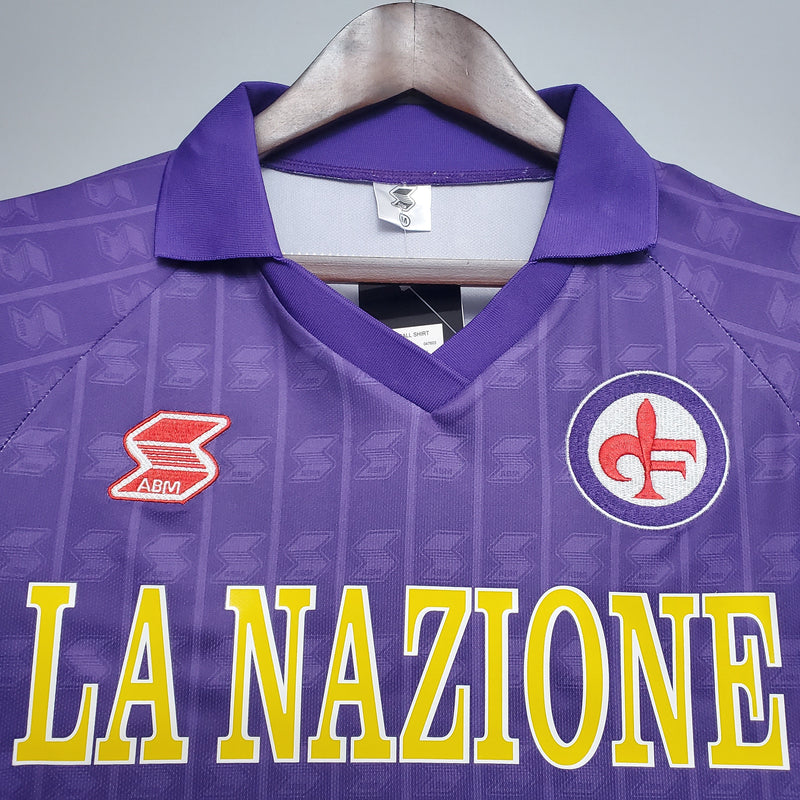 FIORENTINA MEN'S JERSEY I 89/90 (RETRO)