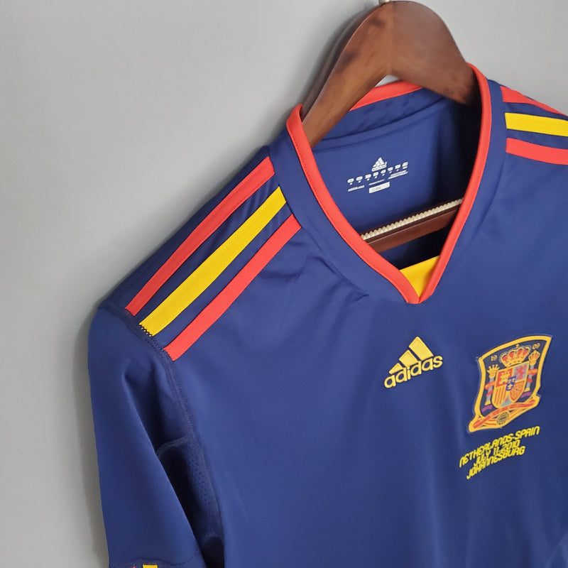 SPAIN MEN'S JERSEY MUNDIAL II 2010 (RETRO)