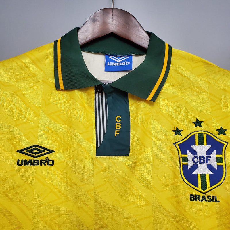 BRAZIL MEN'S JERSEY I 91/93 (RETRO)