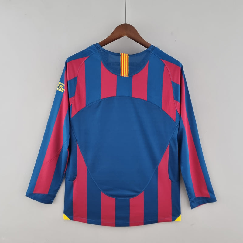 BARCELONA MEN'S JERSEY I 05/06 (RETRO) LONG SLEEVE