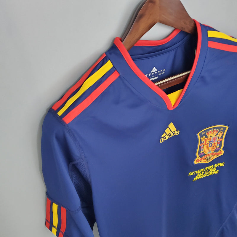 SPAIN MEN'S JERSEY MUNDIAL I 2010 (RETRO) LONG SLEEVE