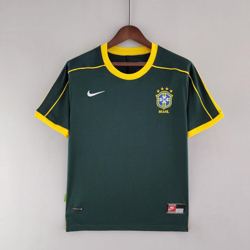 BRAZIL MEN'S JERSEY GOALKEEPER I 98/99 (RETRO)