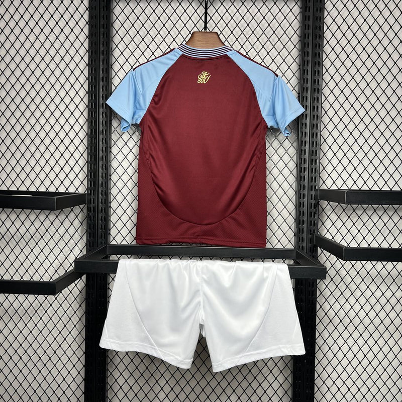 ASTON VILLA KIDS JERSEY SET I 24/25