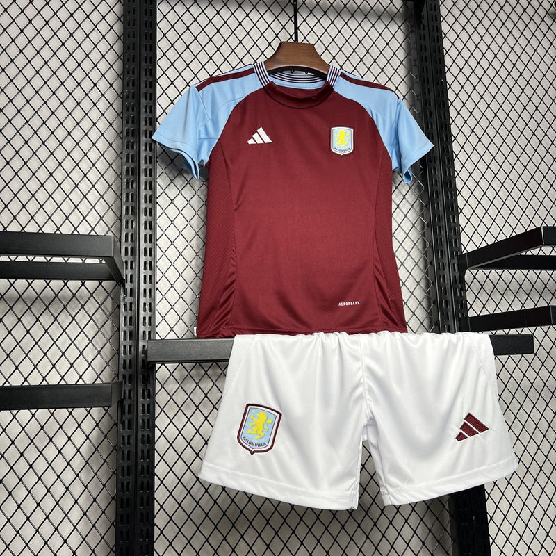 ASTON VILLA KIDS JERSEY SET I 24/25